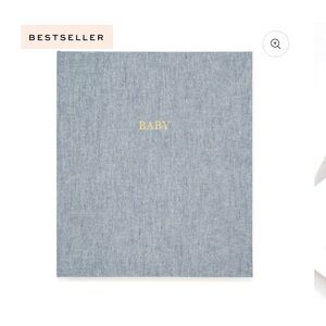 Sugar Paper Baby Book in Chambray